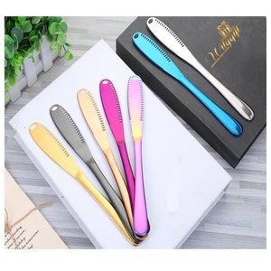 GOLD STAINLESS STEEL BUTTER SPREADER KNIFE